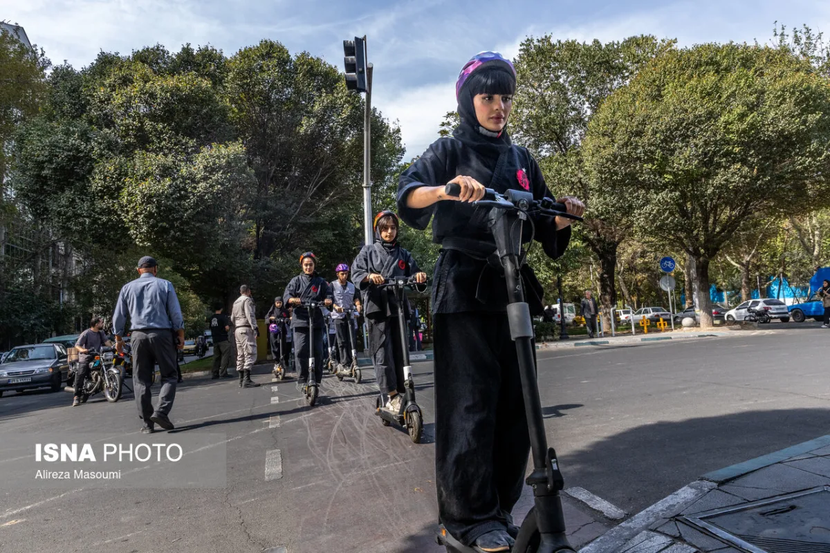 رویداد شهرنوردی با اسکوتر