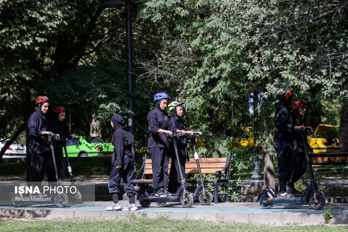 رویداد شهرنوردی با اسکوتر