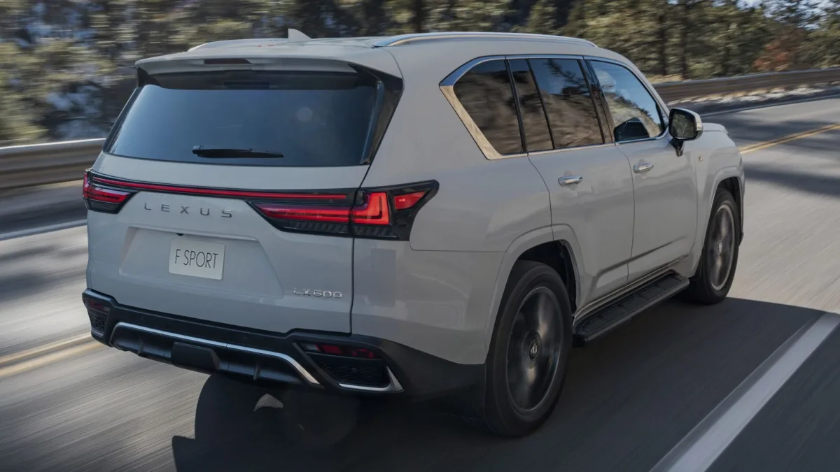 Lexus LX Finally Gets F Sport Treatment In Japan, Plus Handling Tweaks