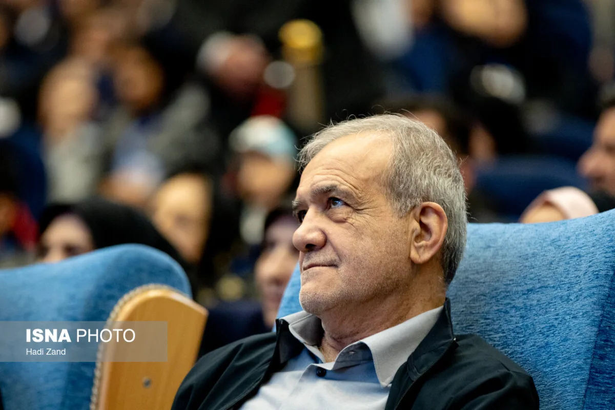 مسعود پزشکیان رئیس جمهور در مراسم گرامیداشت روز پرستار