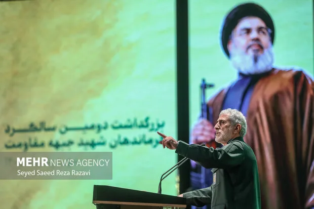 دومین سالگرد بزرگداشت شهدای مقاومت برگزار شد