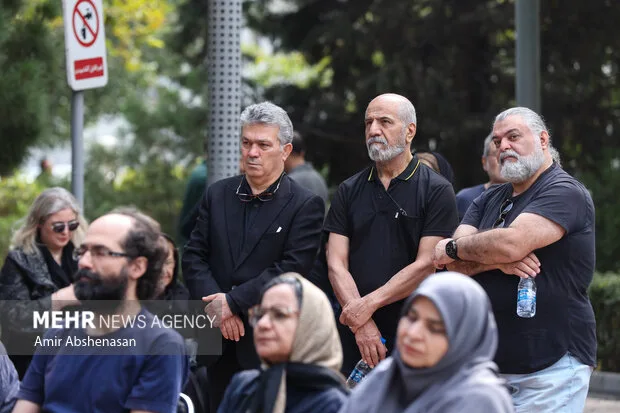 مراسم تشییع زنده‌یاد سیروس ابراهیم‌زاده