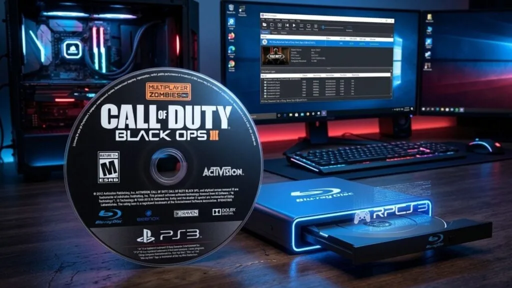 اجرای دیسک‌های فیزیکی PS3 روی کامپیوتر