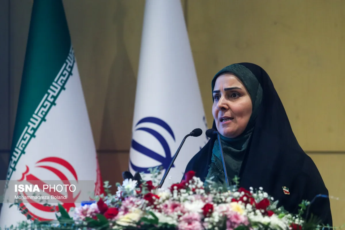 فرزانه صادق، وزیر راه و شهرسازی در مراسم گرامیداشت روز جهانی اسکان بشر