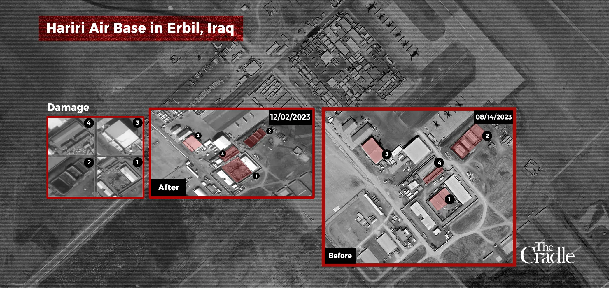 گزارش حمله به پایگاه حریر