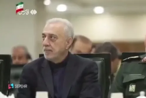 نخستین تصویر وزیر پیشنهادی دفاع که در جلسه مجلس رونمایی شد