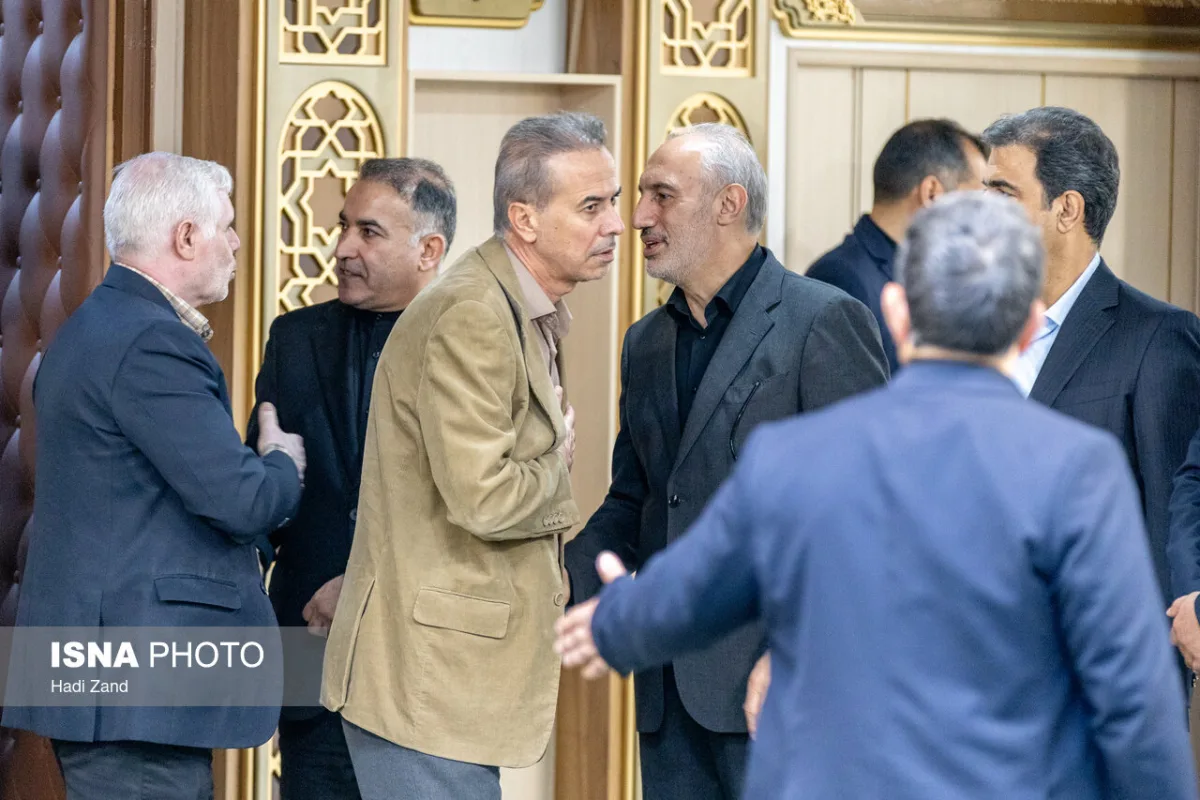 مراسم یادبود مادر حمید پورمحمدی، رییس سازمان برنامه و بودجه