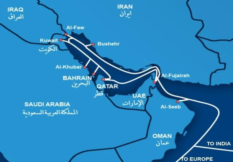 کابل‌های اینترنت تنگه هرمز کدام‌اند، چه سهمی از ارتباطات جهان دارند و حمله به آن‌ها چه پیامدی دارد؟
