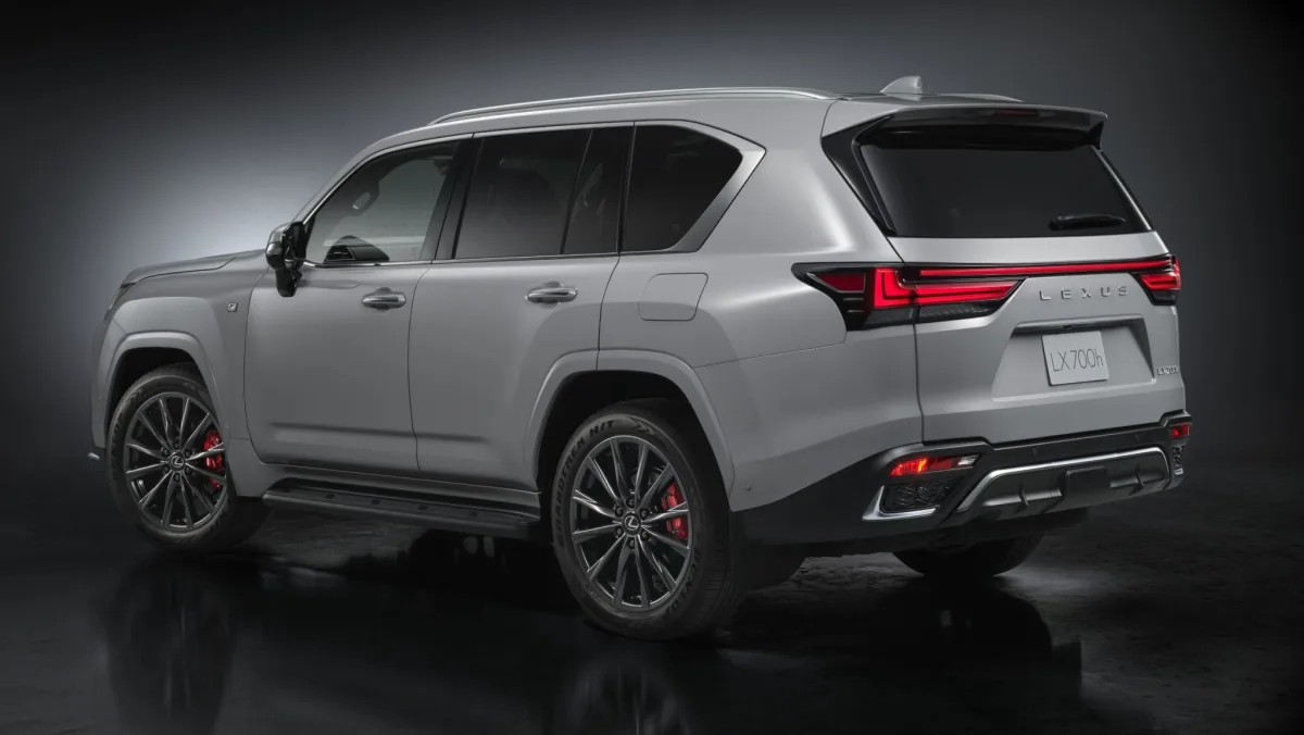 Lexus LX Finally Gets F Sport Treatment In Japan, Plus Handling Tweaks