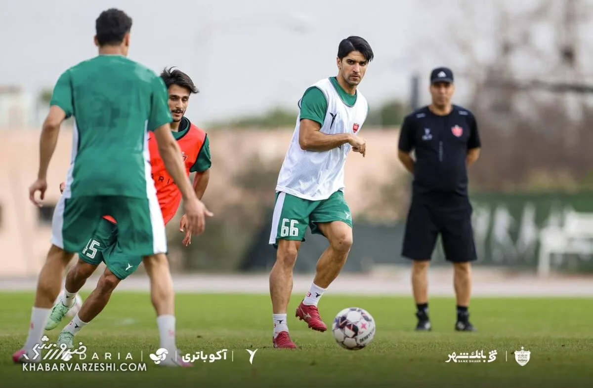 بازگشت آقای گل و جنگنده پرسپولیس +عکس