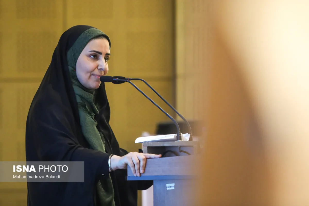 فرزانه صادق، وزیر راه و شهرسازی در مراسم گرامیداشت روز جهانی اسکان بشر