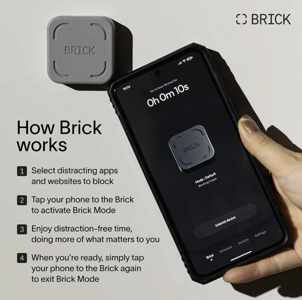 نحوه انتخاب و مسدودسازی برنامه‌ها با نسخه اولیه Brick