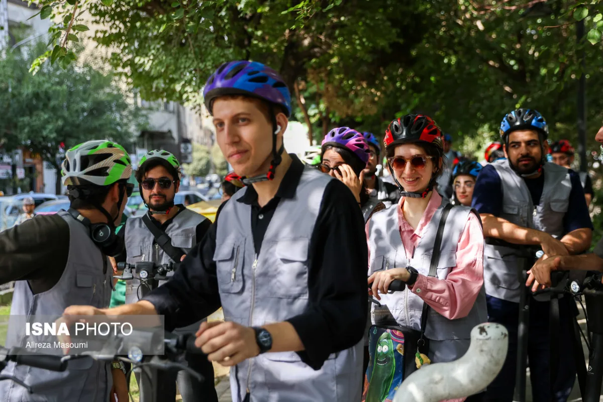 رویداد شهرنوردی با اسکوتر