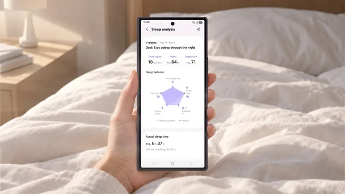 بهروزرسانی Samsung Health