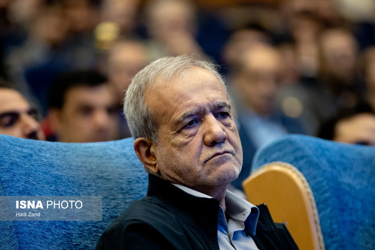 مسعود پزشکیان رئیس جمهور در مراسم گرامیداشت روز پرستار