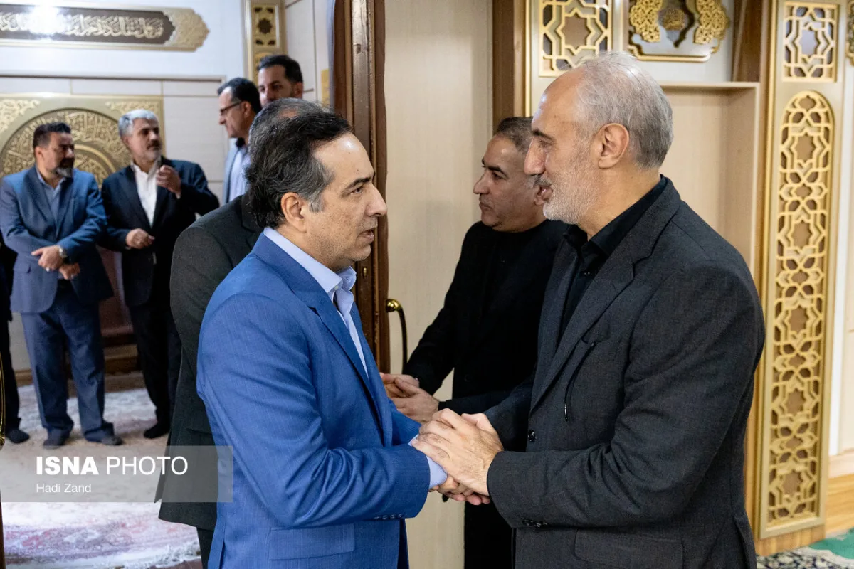 مراسم یادبود مادر رییس سازمان برنامه و بودجه