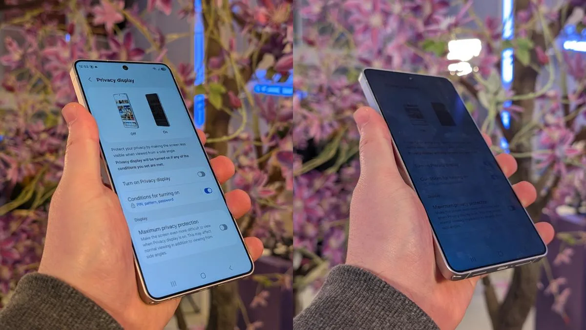 قابلیت Privacy Display سامسونگ قابلیت Privacy Display سامسونگ