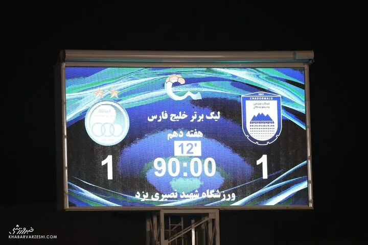 اسکوربرد؛ چادرملو - استقلال