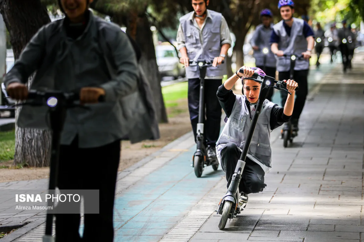 رویداد شهرنوردی با اسکوتر