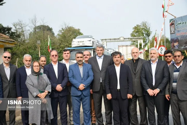 بازدید هیأت عالیرتبه اقتصادی استان تهران از زیرساختهای تجارت مرزی آستارا