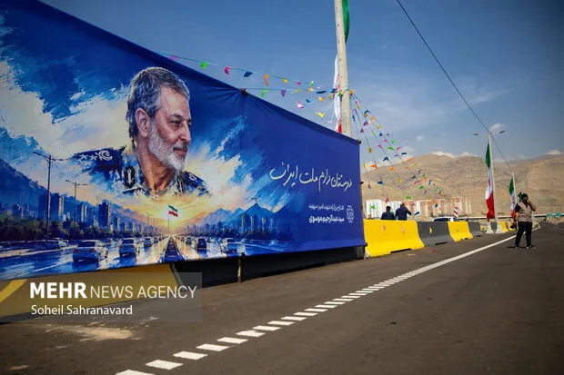 مراسم افتتاح بزرگراه شهید سید عبدالرحیم موسوی