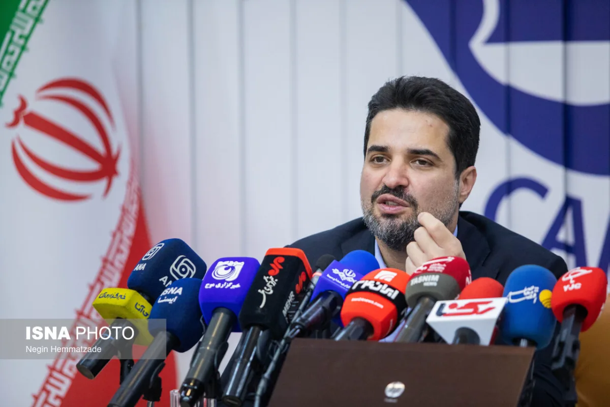 نشست خبری ابوذر شیرودی، رئیس سازمان هواپیمایی کشور