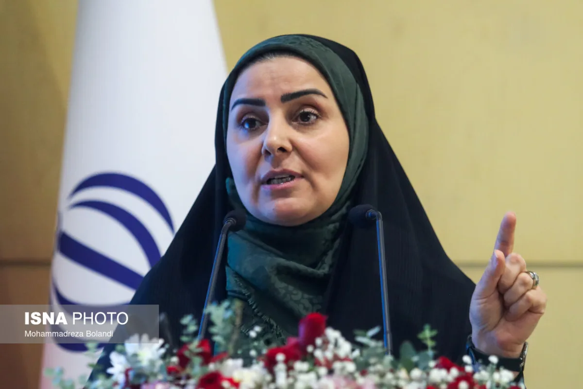 فرزانه صادق، وزیر راه و شهرسازی در مراسم گرامیداشت روز جهانی اسکان بشر