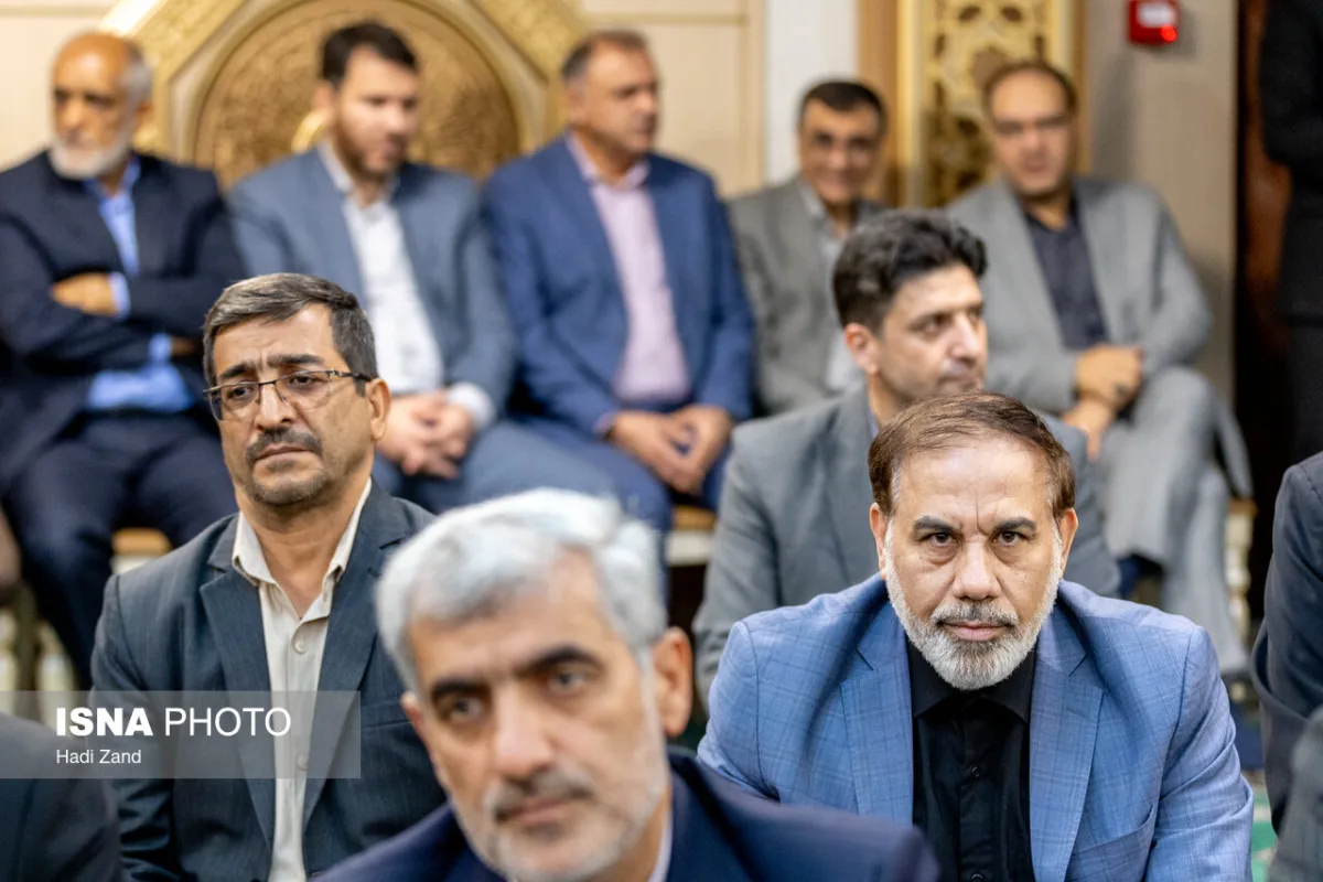 مراسم یادبود مادر رییس سازمان برنامه و بودجه