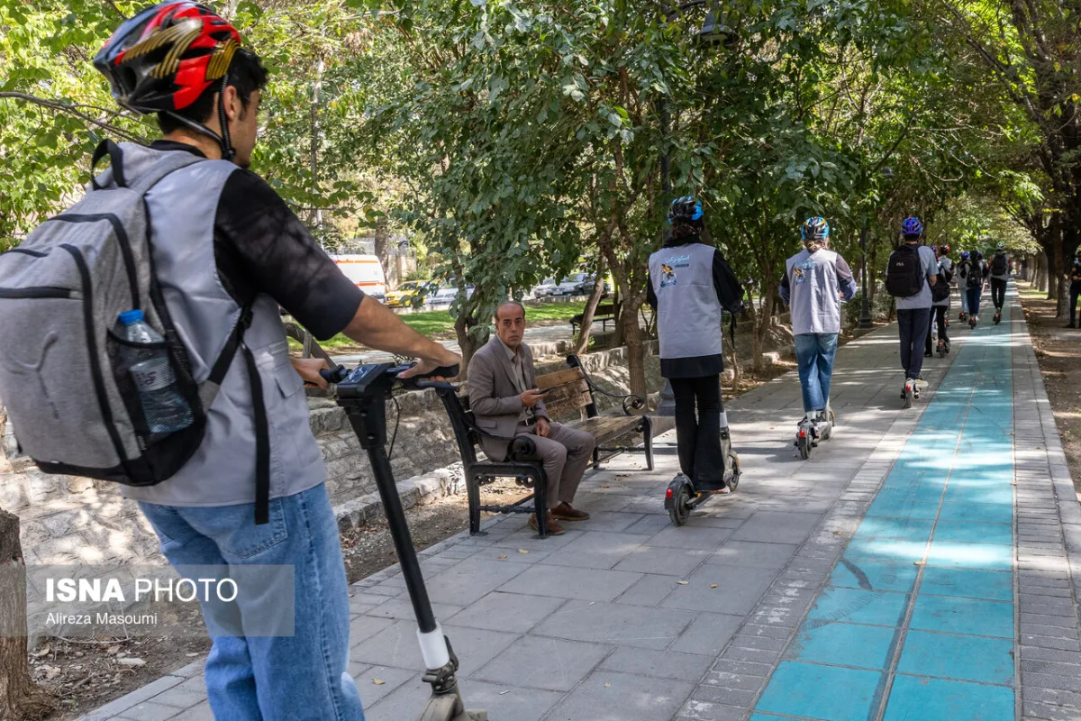 رویداد شهرنوردی با اسکوتر