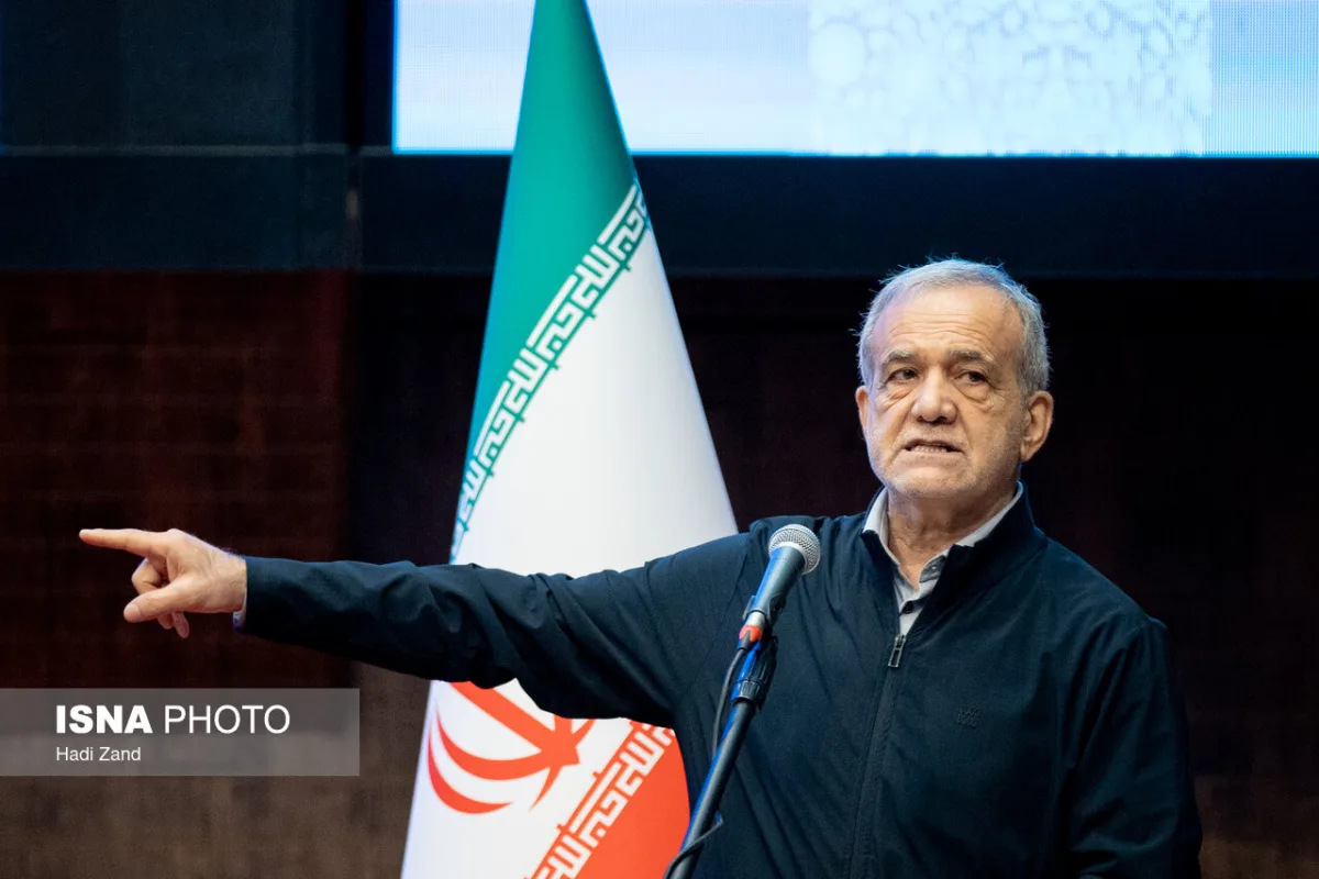مسعود پزشکیان رئیس جمهور در مراسم گرامیداشت روز پرستار