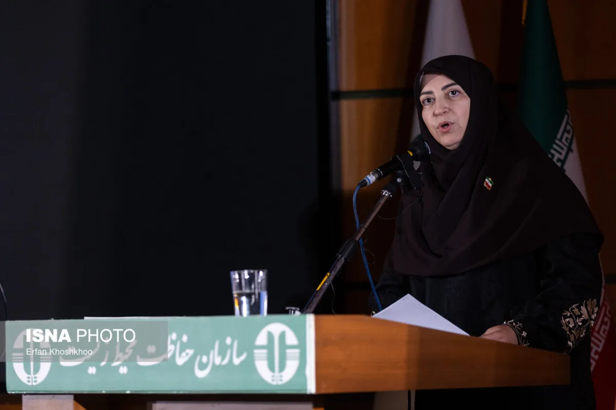 سخنرانی شینا انصاری، رئیس سازمان محیط زیست در نشست «اکوساید: جنایت جنگی خاموش»