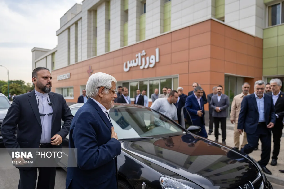 محمدرضا عارف معاون اول رئیس جمهور در مراسم افتتاح اولین مرکز تشخیص و درمان سرطان کودکان