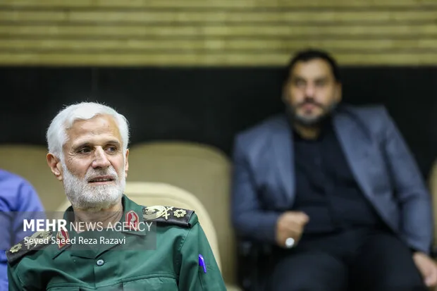 آیین بزرگداشت سردار سرتیپ پاسدار علیرضا افشار