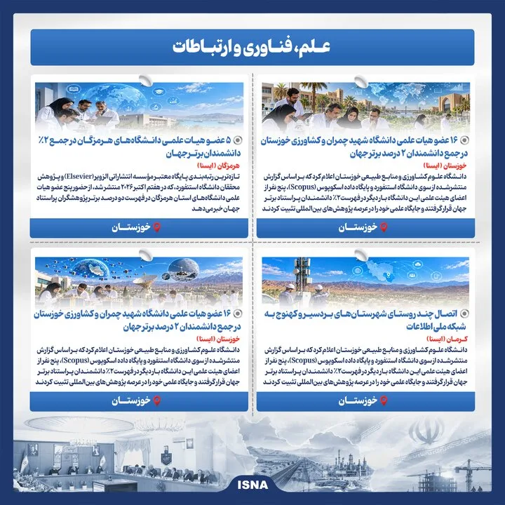 خبرهای امیدوارکننده ایران در هفته سوم مهر