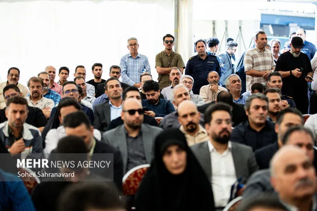 مراسم افتتاح بزرگراه شهید سید عبدالرحیم موسوی