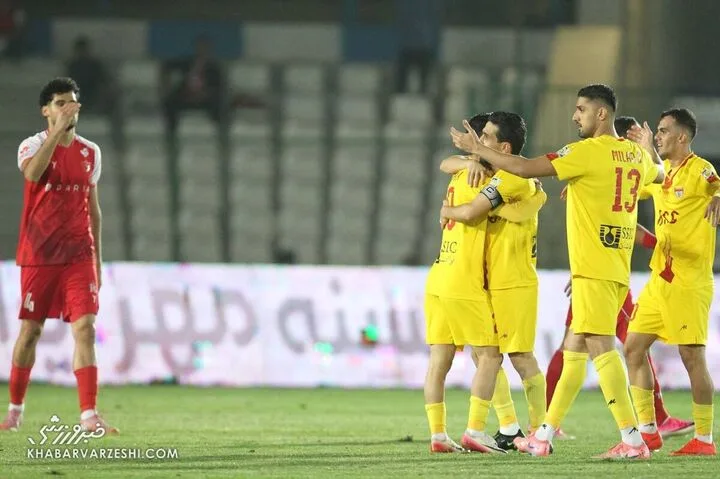 شادی گل وحید امیری؛ پرسپولیس - فولاد