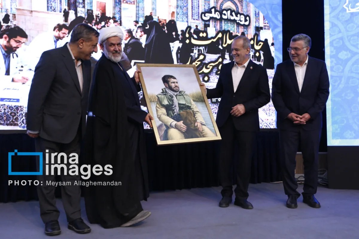 پزشکیان و طائب در یک قاب تصویر