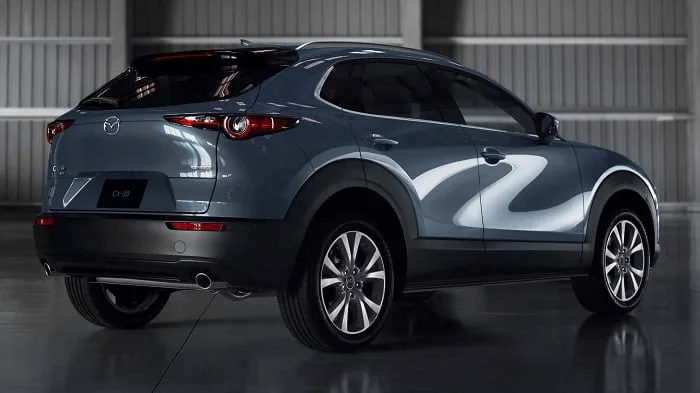 نمای عقب مزدا CX-30