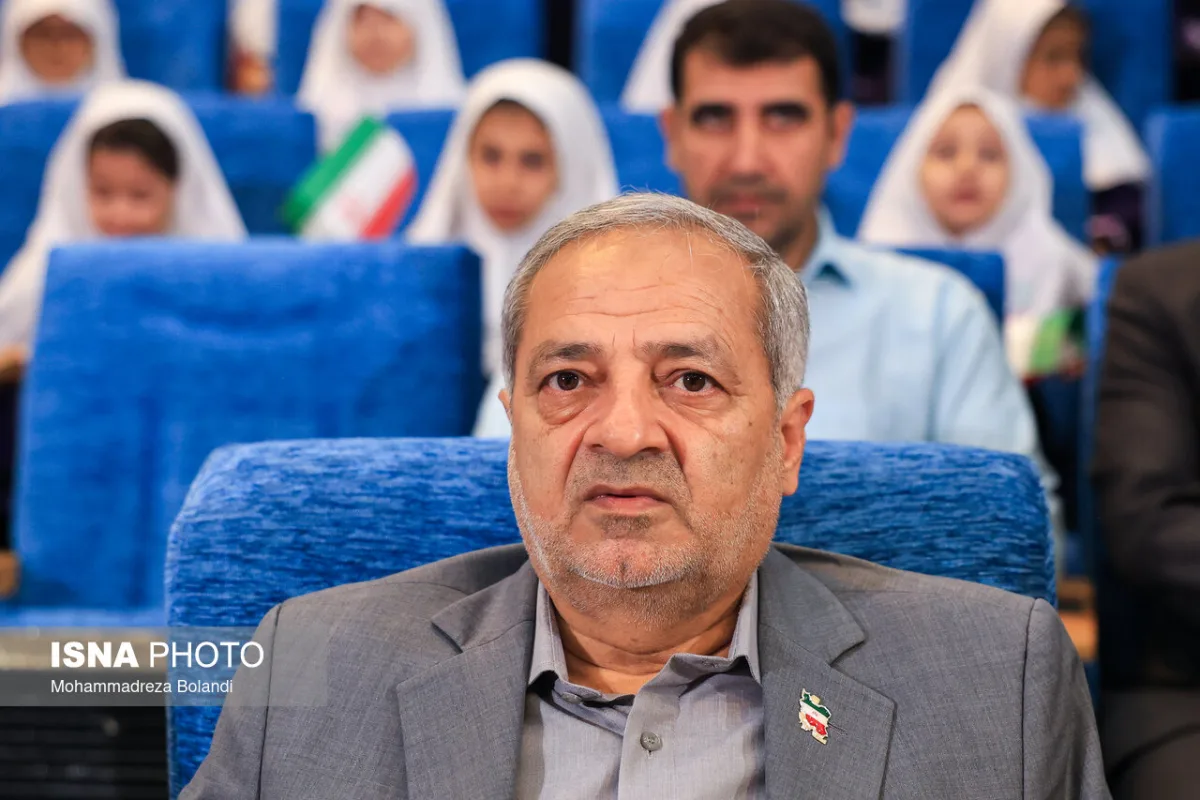 علیرضا کاظمی، وزیر آموزش و پرورش در آیین جشن غنچه‌ها