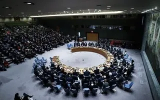 هیأت نمایندگی آمریکا به دلیل اظهارات فرانسه، نشست شورای امنیت را ترک کرد