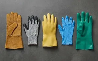 راهنمای انتخاب دستکش ایمنی؛ انواع دستکش کار و کاربرد هر کدام