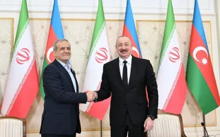 علی‌اف خطاب به پزشکیان؛ تاکید باکو بر هم‌سویی با ملت ایران