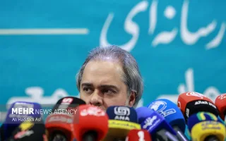 کنفرانس مطبوعاتی رئیس سازمان سینمایی