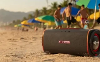 ال‌جی از اسپیکر قابل حمل XBOOM Blast رونمایی کرد؛ مقاوم با ۳۶ ساعت پخش مداوم