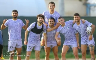 درخشش سه بازیکن جام جهانی در تمرینات استقلال +عکس