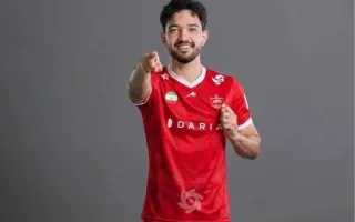 تمرین دانیال ایری با پرسپولیس بدون قرارداد جدید