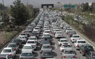هشدار به مسافران؛ ترافیک در این محور سنگین است