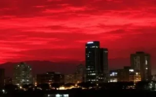 چند روز پس از زمین‌لرزه در کلمبیا؛ ترس مردم «گالراس» از «ابرهای سرخ‌فام» در آسمان