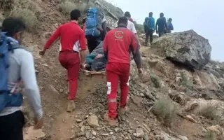 ۲۸ ساعت عملیات طاقت‌فرسا برای نجات در علم‌کوه