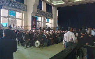 آیین بزرگداشت چهلم «آقای شهید ایران» در مصلی تهران